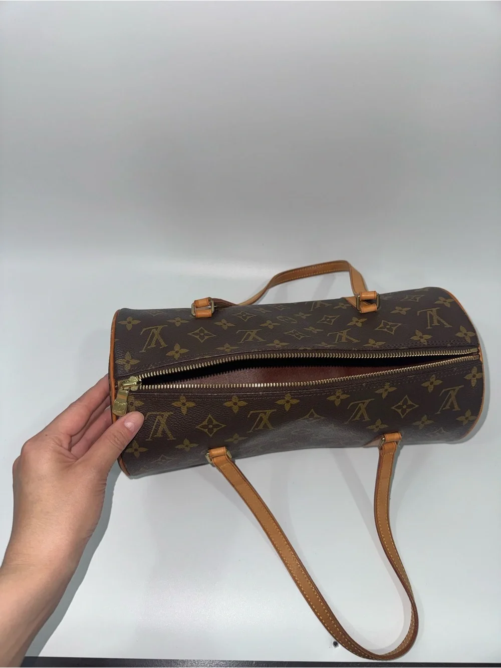 Louis Vuitton Monogram Barrel Shoulder Bag